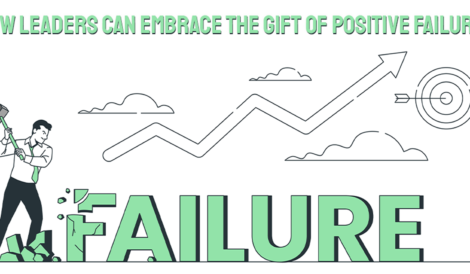 Leader embracing positive failure in project management